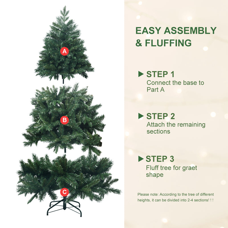 Free local delivery in the UK specializing in the production of high-quality 5ft~7ft PE/PVC mixed green artificial Christmas trees