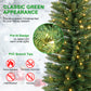 Bringstar Pencil Christmas Tree, Artificial Slim Xmas Trees Green