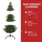 Fir Artificial Christmas Tree 7.5FT w/3728 PE&PVC Mixed Branches, Bringstar Xmas Tree Hinged