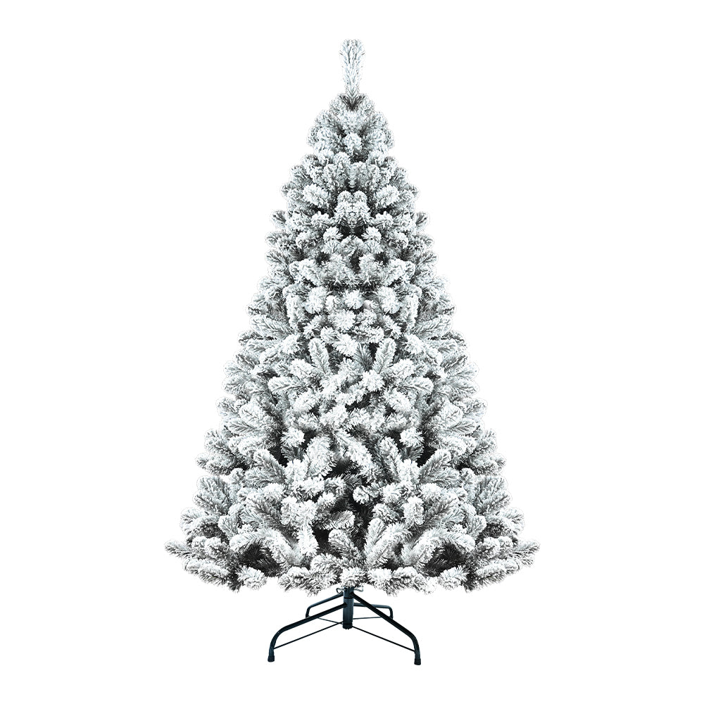 Mexico hot selling PVC round head automatic wire flocking lamp artificial Christmas tree