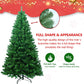 7ft Christmas Tree, Premium Hinged Spruce Artificial Holiday Christmas Pine Tree with 440 Branch Tips, Ideal for Home, Office, and Xmas Party Decoration, Includes Metal Foldable Stand