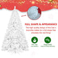 Christmas Tree, Premium PVC Fir Artificial Holiday Christmas Tree, Ideal for Home, Office, and Xmas Party Decoration