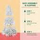 Christmas Tree, Premium PVC Fir Artificial Holiday Christmas Tree, Ideal for Home, Office, and Xmas Party Decoration