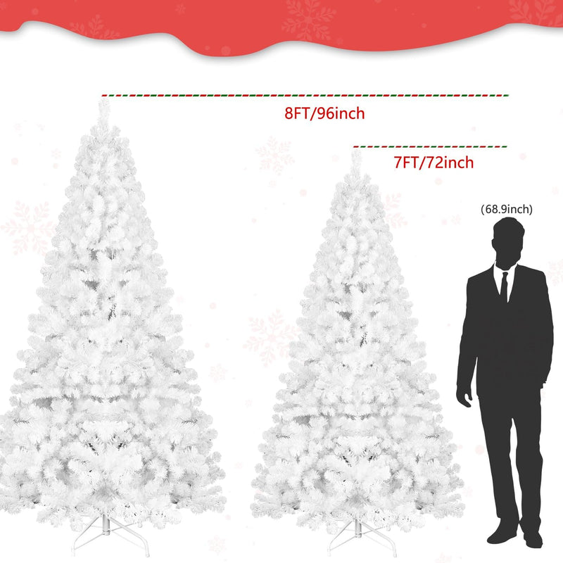 Christmas Tree, Premium PVC Fir Artificial Holiday Christmas Tree, Ideal for Home, Office, and Xmas Party Decoration